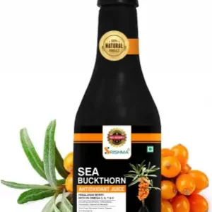 Srishma Sea Buckthorn Juice, Himalayan Berry, Enrich With Omega 3,6,9 & 7 (500 ml)